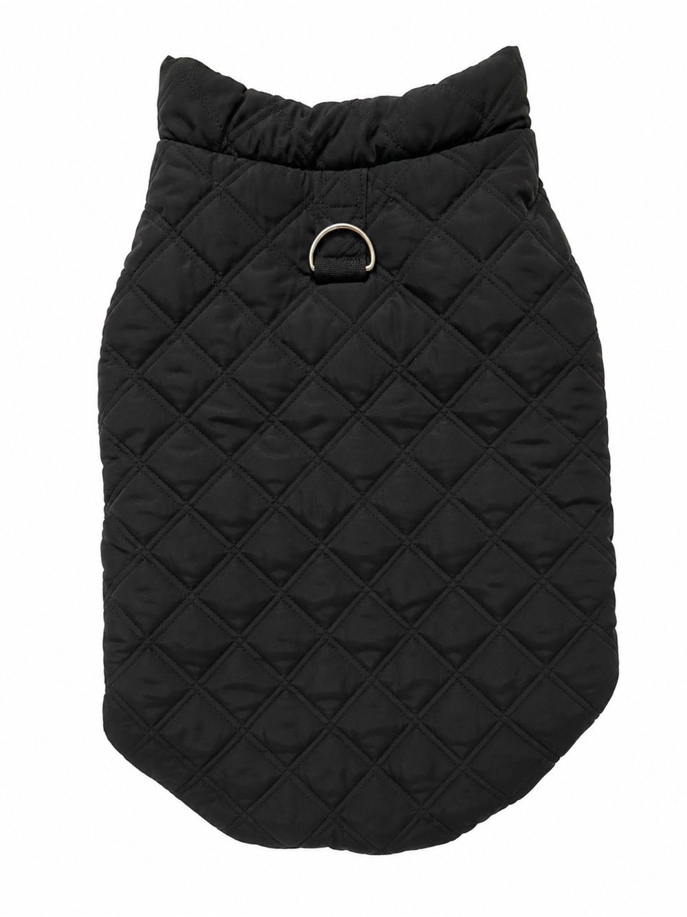 Quilted Black Puffer Jacket for Dogs Size Large NWT